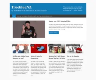 Truebluenz.com(By Redbaiter) Screenshot