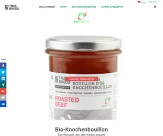 Truebrodo.ch(True Brodo BIO Knochenbouillon) Screenshot