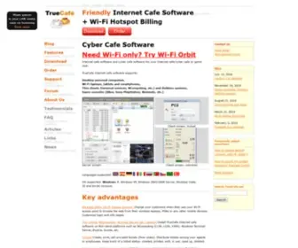 Truecafe.net(Internet Cafe Software) Screenshot
