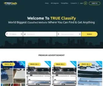 Trueclassify.com(Trueclassify) Screenshot