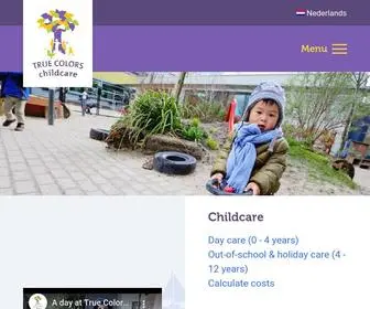 Truecolorschildcare.com(Welcome at True Colors childcare) Screenshot