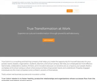 Truecolorsintl.com(Global Consulting and Training Company) Screenshot