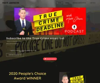 Truecrimedeadline.com(True Crime DEADLINE) Screenshot