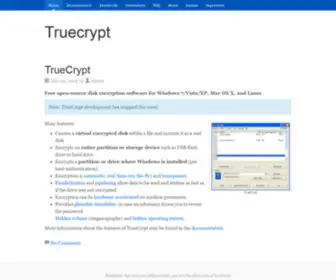 Truecrypt71A.com(Free open) Screenshot