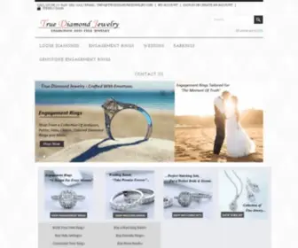 Truediamondjewelry.com(True Diamond Jewelry) Screenshot