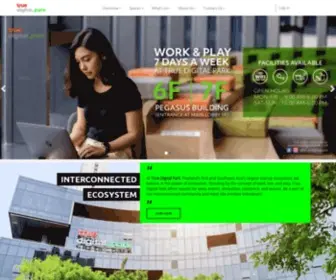 Truedigitalpark.com(ระบบนิเวศสำหรับสตาร์ทอัปและผู้ประกอบการด้านเทคโนโลยี) Screenshot
