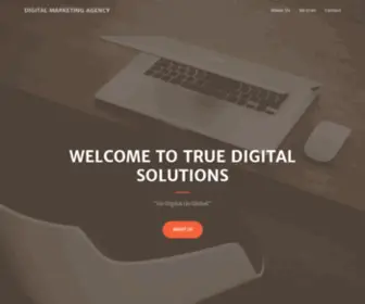 Truedigitalsolutions.com(True Digital Solutions) Screenshot