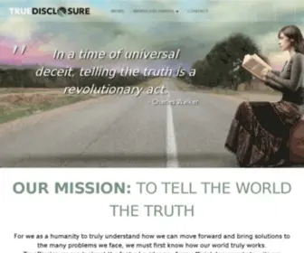 Truedisclosure.org(Truedisclosure) Screenshot