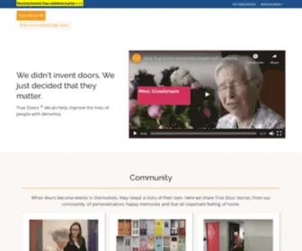 Truedoors.com(True Doors ®) Screenshot