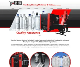 Trueeasy.com.my(True Easy Blowing Machinery & Trading) Screenshot