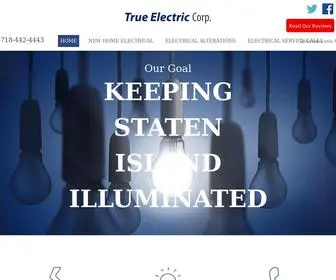 Trueelectriccorp.com(True Electric Corp) Screenshot