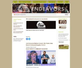 Trueendeavorsblog.com(True Endeavors Presents) Screenshot