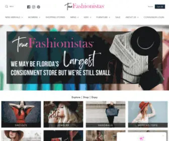 Truefashionistas.com(True Fashionistas) Screenshot