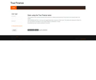 Truefinance.com(True Finance) Screenshot