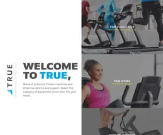 Truefitness.com(TRUE Fitness) Screenshot