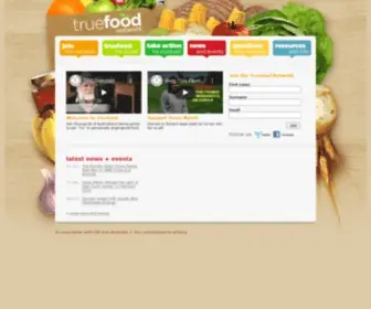 Truefood.org.au(Truefood Network) Screenshot