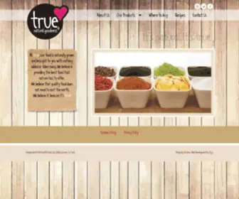 Truefoods.ie(True Natural Goodness) Screenshot