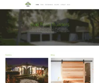 Trueformbuilders.com(True Form Builders) Screenshot