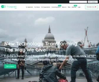 Truegiven.com(True Given) Screenshot