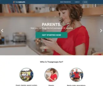 Truegroups.com(Truegroups) Screenshot