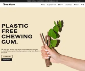 Truegum.com(True Gum) Screenshot