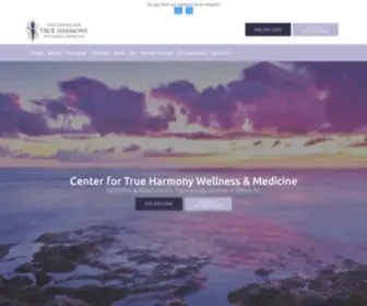 Trueharmonywellness.com(Now providing Telehealth visits) Screenshot