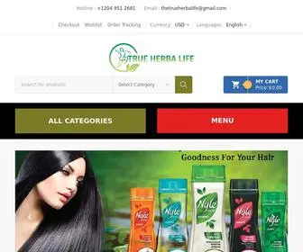 Trueherbalife.com(Complete Herbalcare) Screenshot