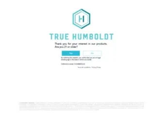 Truehumboldt.com(True Humboldt Cannabis) Screenshot