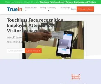 Truein.com(Enable face recognition) Screenshot