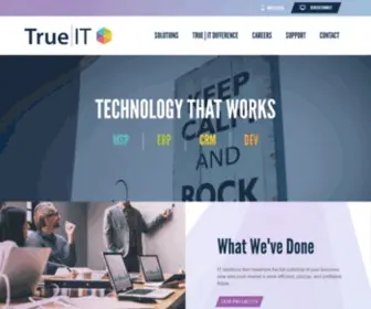 Trueit.com(Technology That Works) Screenshot