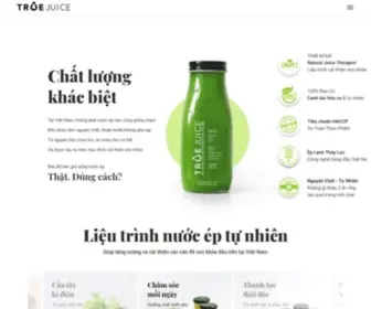 Truejuice.vn(Nước ép lạnh hữu cơ) Screenshot