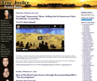 Truejustice.org(True Justice For Meredith Kercher) Screenshot