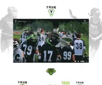Truelacrosse.com(True Lacrosse) Screenshot