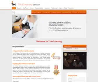 Truelearning.com.sg(True Learning Centre) Screenshot