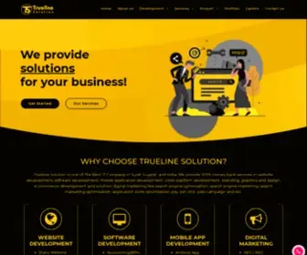 Truelinesolution.com(Trueline Solution) Screenshot