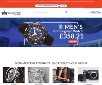 Trueloaded.co.uk(Ecommerce platform) Screenshot