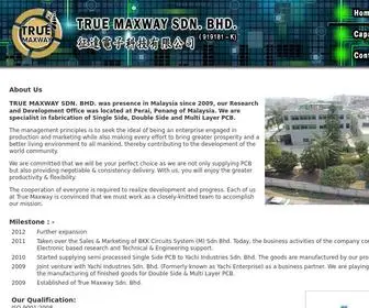 Truemaxway.my(True MaxWay Sdn) Screenshot