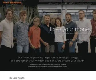 Truemeasure.com(True Measure Wealth Management) Screenshot