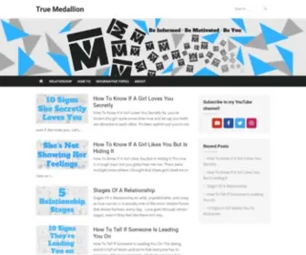 Truemedallion.com(True Medallion) Screenshot