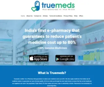 Truemeds.in(Order Medicines Online) Screenshot