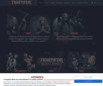 Truemetal.it(News Recensioni Metal Italia) Screenshot