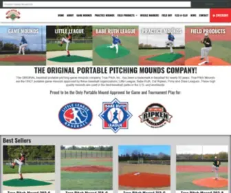 Truepitchmounds.com(TRUE PITCH) Screenshot