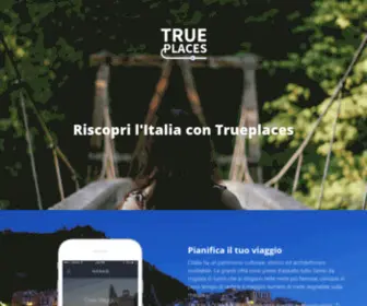 Trueplacesitaly.it(Vivi il tuo viaggio) Screenshot