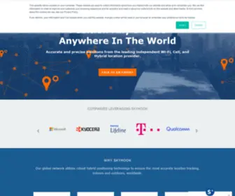 Trueposition.com(Location Technology Provider) Screenshot