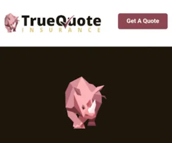 Truequoteinsurance.com(True Quote Insurance) Screenshot