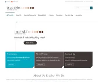 Trueskin.com.au(True Skin Cosmetic & Laser Clinic) Screenshot