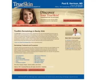 Trueskinmd.com(Dermatology & Cosmetic Surgery) Screenshot