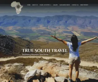 Truesouthtravel.co.za(Swartberg Mountain Tours) Screenshot