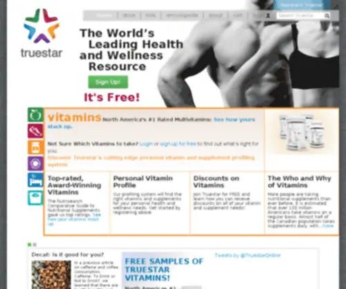 Truestarhealth.com(Free weight loss) Screenshot