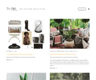 Truestylewithari.com(True Style with Ari) Screenshot